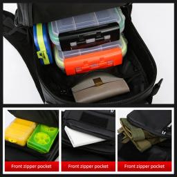Outdoor Sports Camping Mochila, Montanhismo Escalada Bag para Homens, Trekking, Caminhadas, Fighting Lure Box, Tackle Travel Handbags - Image 5