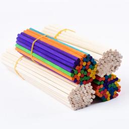 Bulk Wooden Craft Dowels, Wood Sticks para Artesanato - Image 2