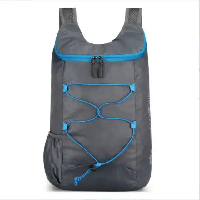 Mochila Dobrável Ultraleve para Viagens e Esportes - Compacta, Anti-Respingo e Ideal para Atividades ao Ar Livre
