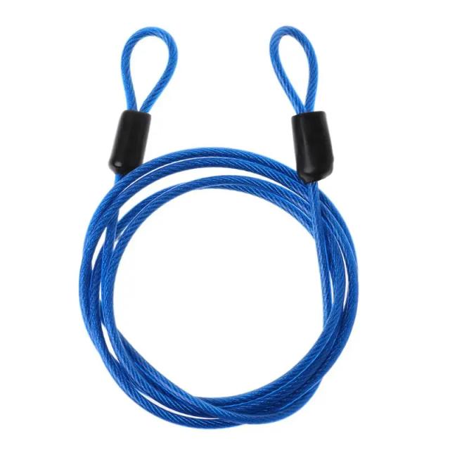 Cadeado de Bicicleta com Fio de Aço Resistente - Segurança para Ciclismo, MTB e Mochilas Anti-Roubo