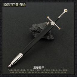 Alloy Replica Modelo de Arma Miniatura, Narthil O Senhor dos Anéis, Earendil Aragorn II, Adereços Periféricos de Cinema e Televisão, 22cm - Image 2
