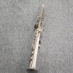 Saxofone soprano Niquelar chapeamento, bocal palhetas, pescoço, chapeamento Mark VI, B-bemol, feito em França, alta qualidade - Image 2
