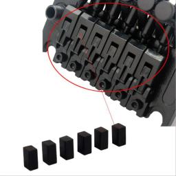 Guitarra Elétrica Tremolo Ponte Saddle, Guitarra Elétrica Acessórios, Alta Qualidade, Inserir Bloqueio de Cordas, Iron Block, Floyd Rose, 6Pcs - Image 1