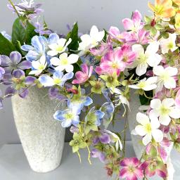Arranjo de flores para casamento, seda artificial drapejar jasmim, único ramo, paisagismo interior, arranjo de flores, fotografia, 39.37 ", 80-100cm, 80-100cm, 1 pc - Image 6