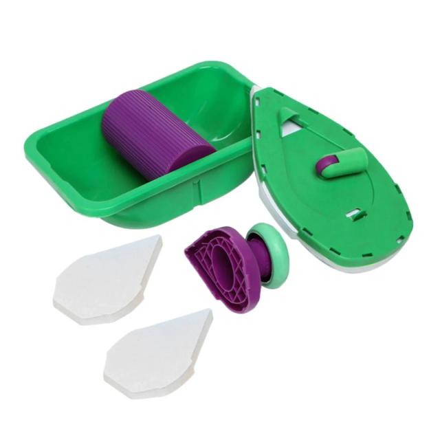 Kit Completo de Pintura DIY: Almofadas, Bandeja de Rolo e Ferramentas Multifuncionais para Projetos em Casa