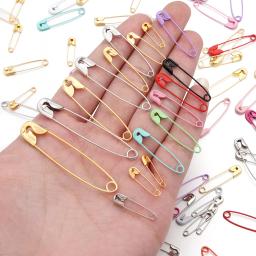 Assorted Tamanho Pinos de segurança, ferro colorido fixo Pinos para DIY Costura Artesanato, Ferramentas multiuso, Broche Vestuário Acessórios, 50-200pcs - Image 6