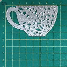 Natal estêncil com Copa Forma Gravado Corte Morre, Faca Mold para DIY Scrapbooking, Photo Album Embossing Carimbo, Artesanato Decorativo - Image 2