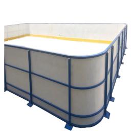 Almofada artificial do tiro do hóquei do gelo, painel branco da patinação, placa sintética UHMWPE - Image 1