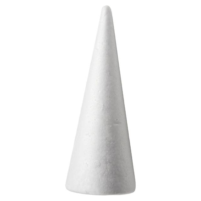 Cones de Espuma de Poliestireno para Artesanato: Arranjos de Flores, Centerpieces e Pinturas DIY para Decorações e Bonecos de Bolo