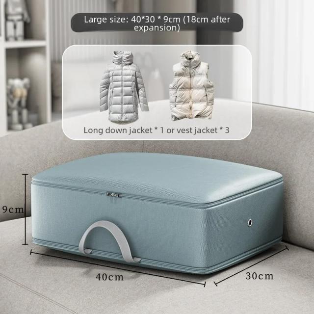Saco de Armazenamento Dobrável de Grande Capacidade para Viagens - Organizador Portátil para Roupas e Acessórios