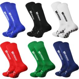 Meias esportivas antiderrapantes com apertos para adultos, meias de ioga, futebol, futebol, basquete, hóquei, voleibol, 1 par - Image 1