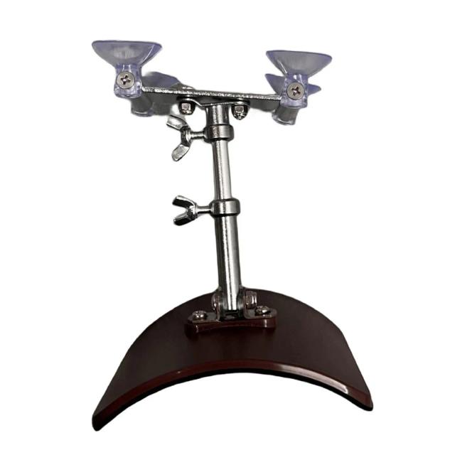 Suporte Profissional para Guitarra com Ventosa Handrest - Ideal para Guitarras Acústicas, Ukuleles e Baixos