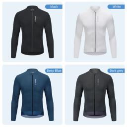 X-TIGER camisa de ciclismo masculina outono três bolsos reflexivo jaqueta ciclismo esporte mountain bike camisa ciclismo manga longa - Image 4