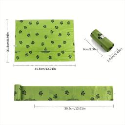 Environmentally Friendly Leak-Proof Dog Waste Bags para Pet, Outdoor Supplies, ambiente biodegradável - Image 2