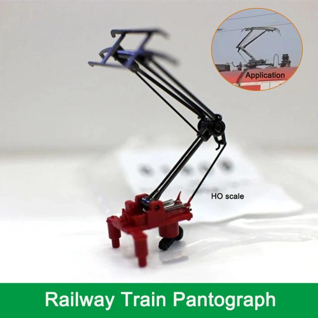 Braço Pantógrafo Elétrico para Trem Arco - Antena e Layout Ferroviário em Escala HO 1:87