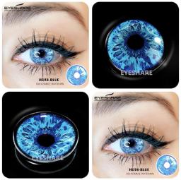 EYESHARE Lentes De Contato Colorida 1 Par Lentes De Contato Cosplay para Olhos Lentes Multicoloridas Acessórios Anime Lentes Coloridos - Image 3