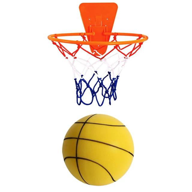Bola de Basquete Silenciosa para Treino Indoor - Ideal para Crianças, Tamanhos 3, 5, 7 (18cm, 21cm, 24cm) - Presente Perfeito de Aniversário