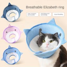 Colar de cone ajustável para animais, Após a cirurgia, Evitar arranhões e prevenção de vazamentos, Anti-mordida, Gatos - Image 4
