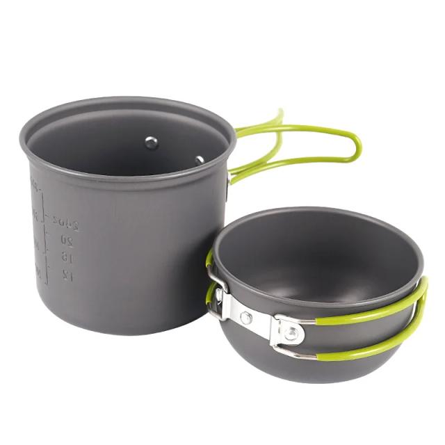 Utensílios de Cozinha Ultraleves para Acampamento: Conjunto de Louça para Piqueniques, Caminhadas e Viagens
