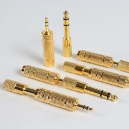 Adaptadores de auscultadores estéreo de som musical, conector áudio, fêmea para macho Jack Plug, 6,35mm, 1/4 ''a 1/8'', 3,5mm - Image 6