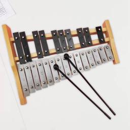 Glockenspiel Percussão Xilofone, Xilofone, Instrumento Musical, Brinquedo para Banda, Iniciante, Holiday Gifts, Performance de Palco, Crianças, Adulto, 25 Nota - Image 4
