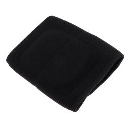 Joelheiras pretas para dança de voleibol e ioga, mulheres e homens, suporte para patela, protetor de fitness, equipamento de trabalho 1pc - Image 5