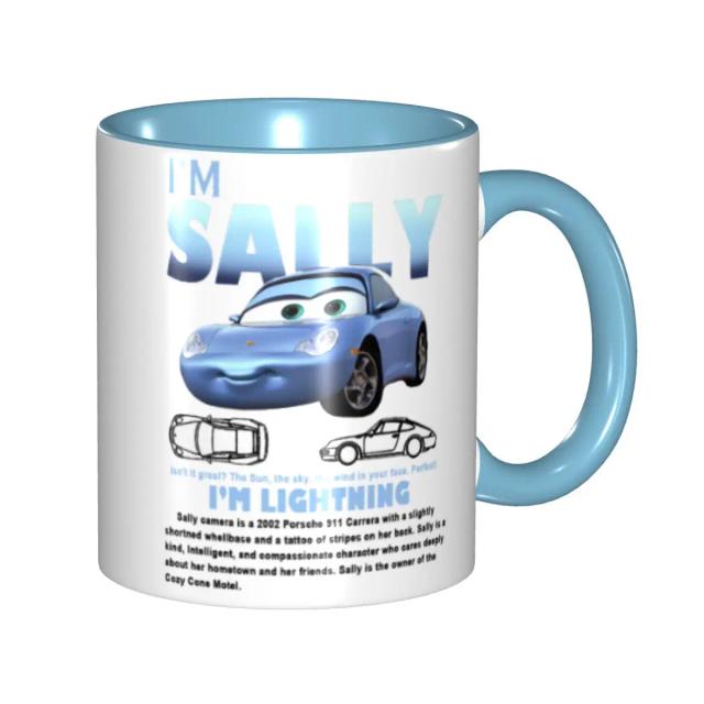 Relâmpago Sally: Canecas e Copos de Café Personalizados para Meninas e Mulheres - O Presente Perfeito!