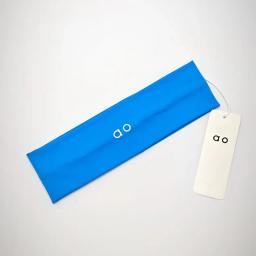 Cor pura dupla face náilon fitness yoga bandana elástica suor absorvente esportes ao ar livre banda ginásio anel de cabelo cross-border quente s - Image 1