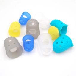 3/5/15 pçs dedais de silicone multifuncionais escavados respirável manga protetora do dedo diy artesanato acessórios de costura - Image 5