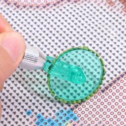 Rolo com fita adesiva para crianças, roda colorida, mosaico de diamante, caneta broca, presente de aniversário, 6 peças - Image 3