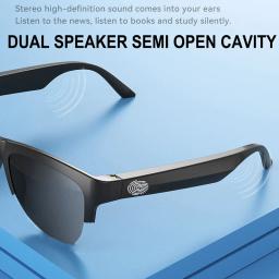 Esportes ao ar livre óculos polarizados, óculos inteligentes, chamada Bluetooth, assistente de voz ouvir música óculos - Image 6