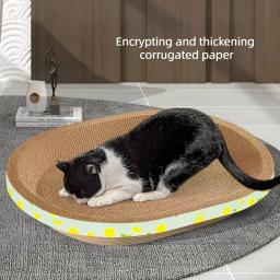 Papelão gato arranhando cama, Salão arranhando forma redonda, Gatinho jogar arranhar - Image 3