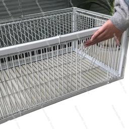 Mid Dobrável Galvanizado Pombo Pássaro Armadilha Gaiola, Pombo Feral, Maneira Humana com A Entrada Só de Ida Armadilha, Pombos Pombas em Gaiolas - Image 6