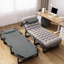 Cama de dormir moderna portátil acampamento seguro luxo cama dobrável design economia espaço camas de dormitório salão móveis escritório - Image 6