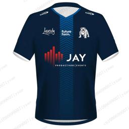 Men's Bulldogs Rugby Jersey, Camisola de Treino, Uniforme de Futebol, Grande, Respirável, Adulto e Criança, Nova Chegada, 24, 25 - Image 1