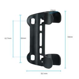 Suporte portátil da bomba da bicicleta Suporte do Inflator da bicicleta Retenção Clipes Fixo Clipe Fixação do Inflator Acessórios de bicicleta - Image 6