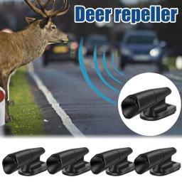 ABS Anti-colisão Siren Deer Repeller, Ultrasonic Onda Animais Selvagens Evitar Avisos Adequado para a maioria dos carros Equipamento Alerta - Image 2