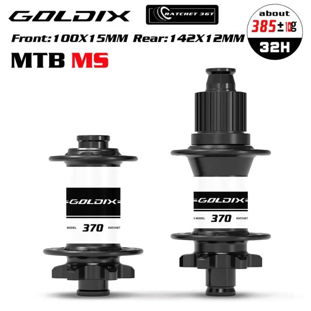 GOLDIX M370 Cubo MTB 32 Furos Catraca 36T Freio a Disco Boost XD