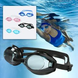 Óculos De Natação Profissional, Proteção UV, Óculos De Silicone, Óculos De Natação Ajustável, macio, impermeável, confortável, M3Q8 - Image 1