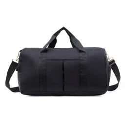 Impermeável Nylon Sports Gym Bags para Homens e Mulheres, Bolsa de Viagem, Yoga Mat, Sapatos Compartimento, Treinamento, Fitness, ao ar livre - Image 1