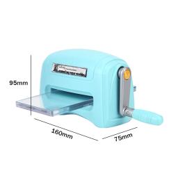 DIY Artesanato Die-Cut Machine Scrapbook Portátil Die Cutter Machine Craft Tool com Plastic Backing Plate para Scrapbooking Card - Image 6