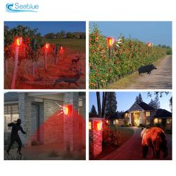 Animal Repelente Alarme Controle Remoto, Anti-selvagem Javali Drive, Profissional Anti-Roubo Piscando Luz de Alarme, Sirene Sensor - Image 6