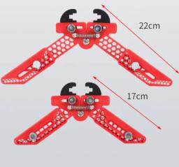 Quadro de besta para arco e flecha, pouso plástico composto, largura e comprimentos ajustáveis, Archery Equipment Acessórios - Image 2