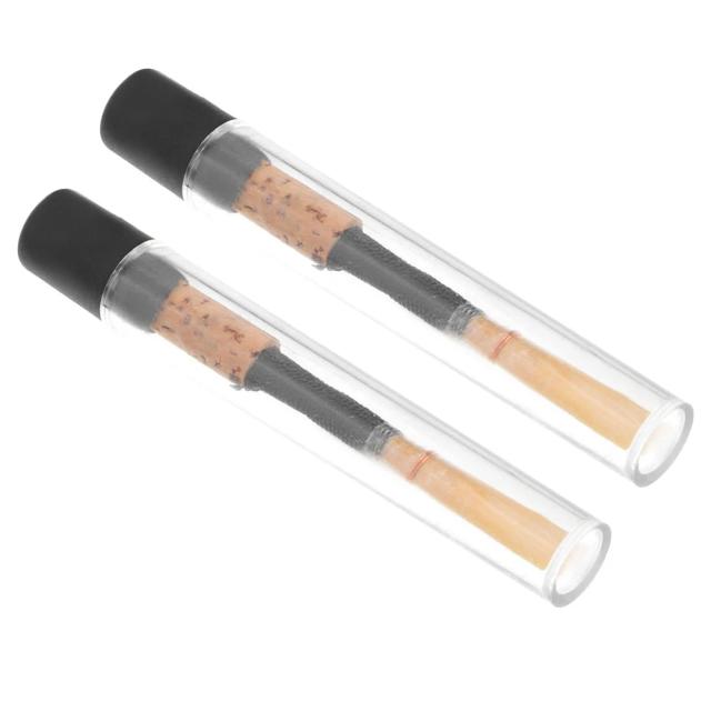Conjunto de 2 Palhetas Duplas Reed Pro para Oboé - Acessórios Artesanais para Estudantes e Músicos