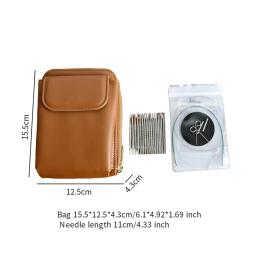 Conjunto de alfinetes circulares de tricô, alfinetes de costura para casa, leves e intercambiáveis, para costurar cachecol, cobertor, avós - Image 6