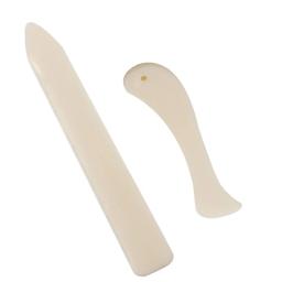 2 pçs pasta de papel creaser ferramenta osso pontuação dobrável vincando scrapbooking diy artesanal encadernação cartões ferramenta 205x24mm 120x24mm - Image 4