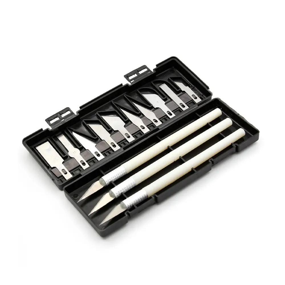 Binoax-Faca de passatempo multiúso com lâminas, estilo Exato, artesanato, corte de arte, 13pcs - Image 1