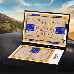 Placa portátil dos treinadores do basquetebol, placa do treinamento com Erase - Image 1