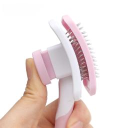 Pente de agulha de aço inoxidável, Depilação para cães e gatos, Limpeza flutuante do cabelo, Beleza Cuidados com a pele - Image 3