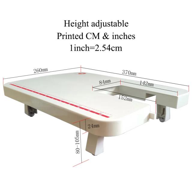 Mesa de Costura CINGADOR para DIY: Plataforma de Expansão e Acessórios para Vestuário 1408, 1409, 1412